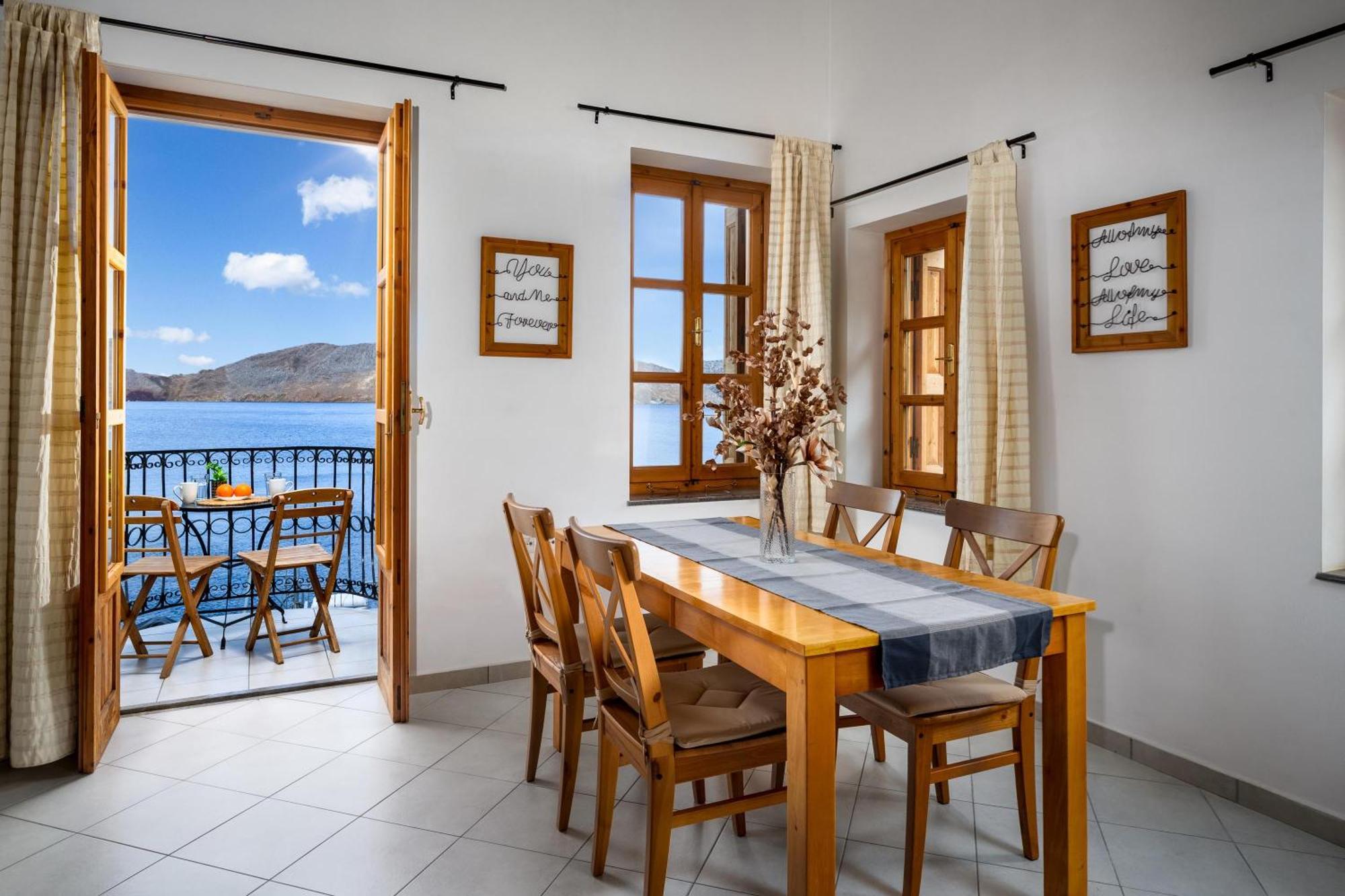 Over The Sea Apartments Symi Bagian luar foto
