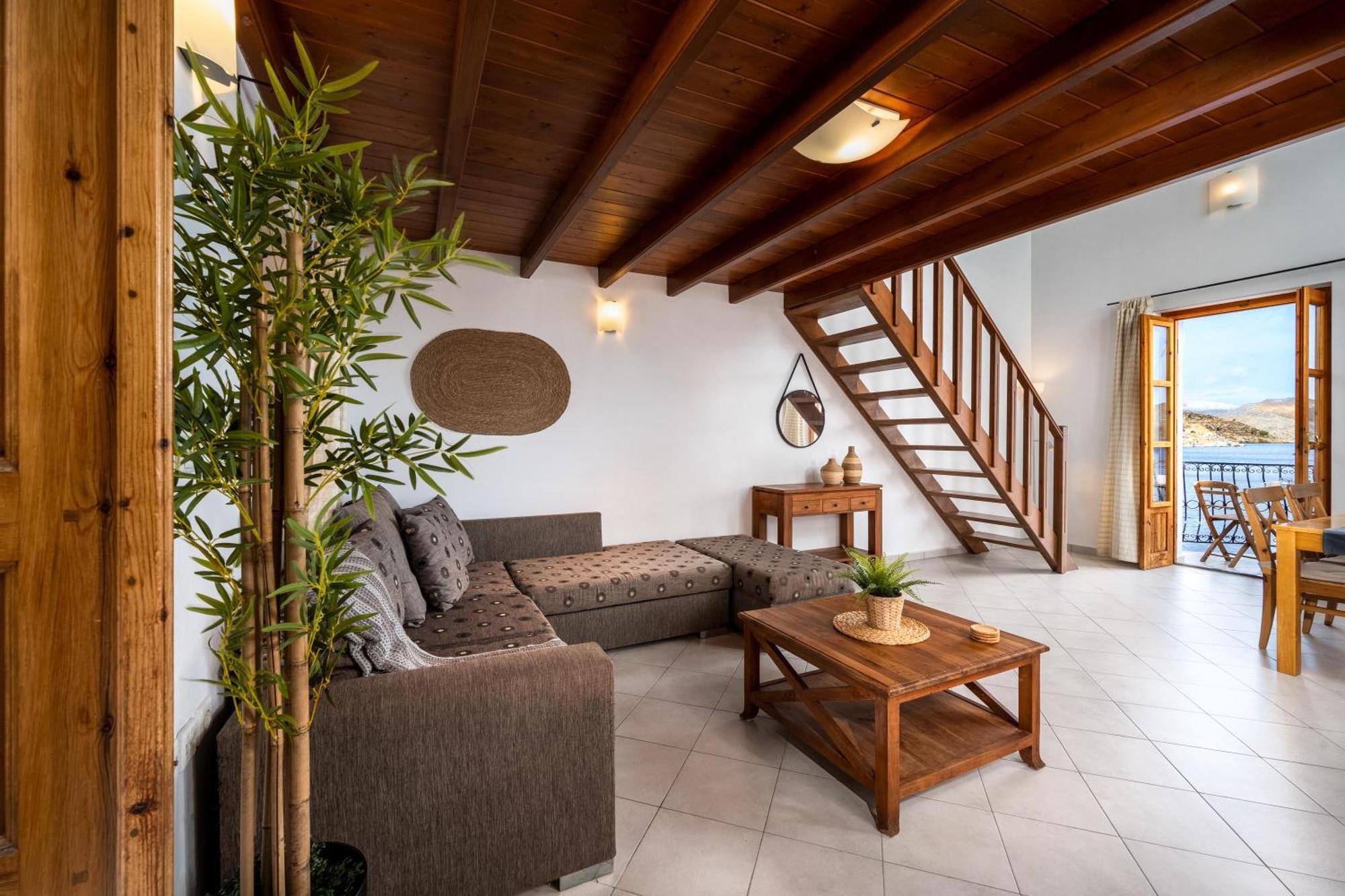 Over The Sea Apartments Symi Bagian luar foto