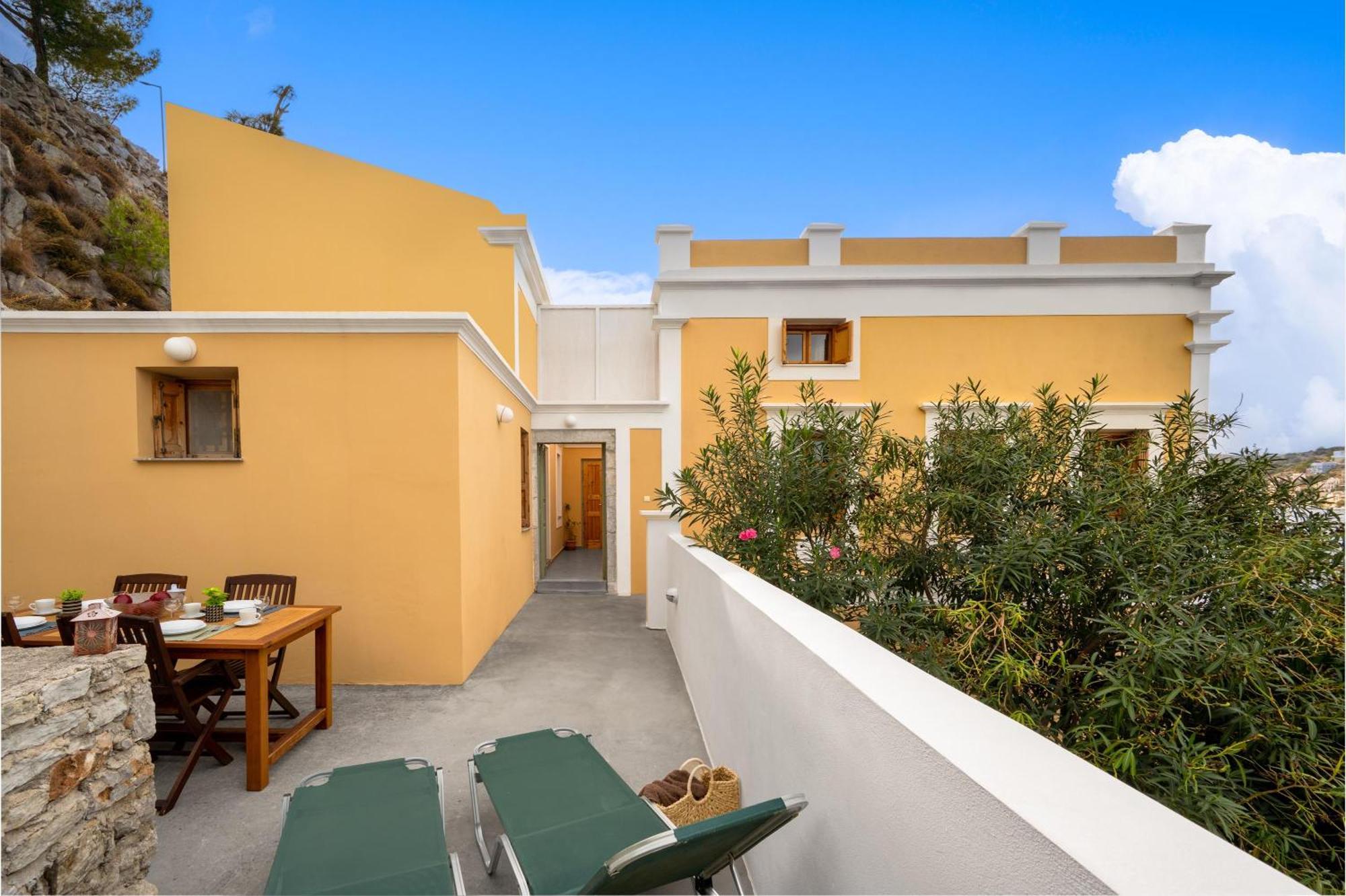 Over The Sea Apartments Symi Bagian luar foto
