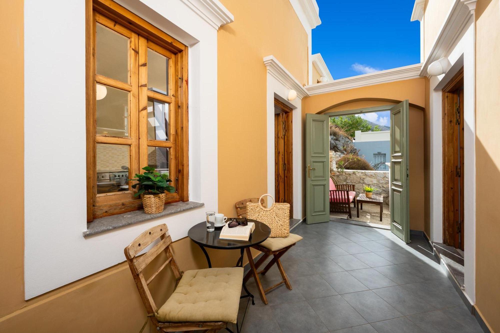 Over The Sea Apartments Symi Bagian luar foto