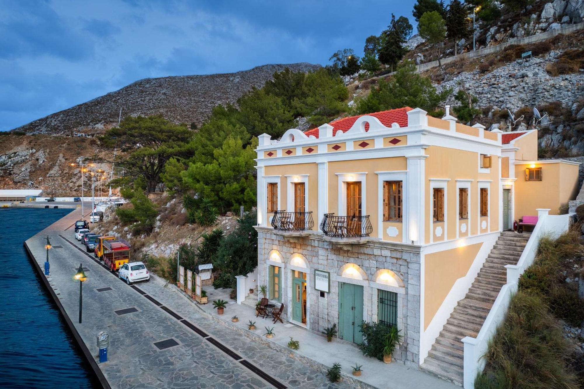 Over The Sea Apartments Symi Bagian luar foto